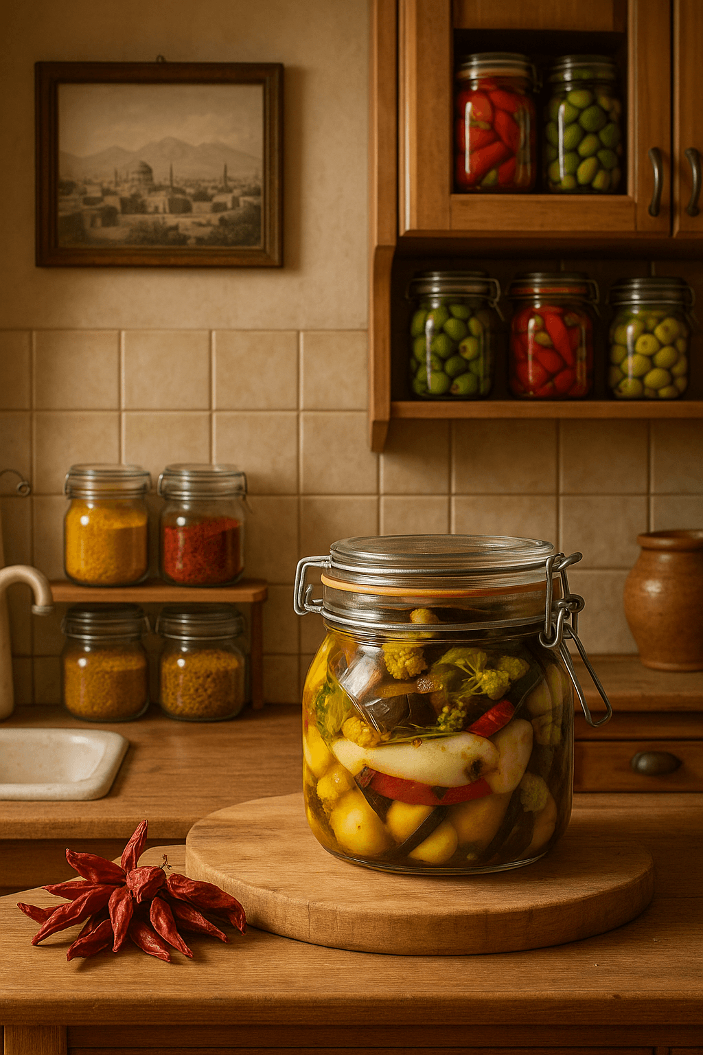 ترشی گل کلم با بادمجان: یک انتخاب خوشمزه برای سفره شما