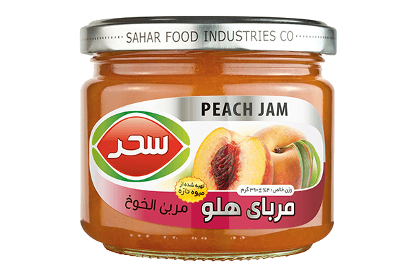 PEACH JAM 390 G SAHAR