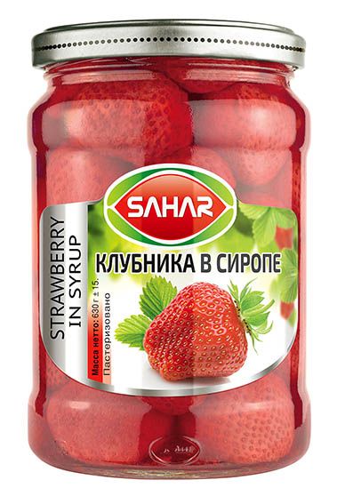 КЛУБНИКА В СИРОПЕ 630 г