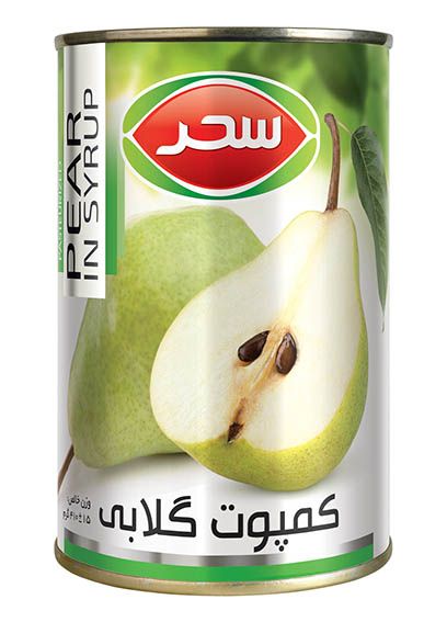  PEAR IN SYRUP 430 G SAHAR