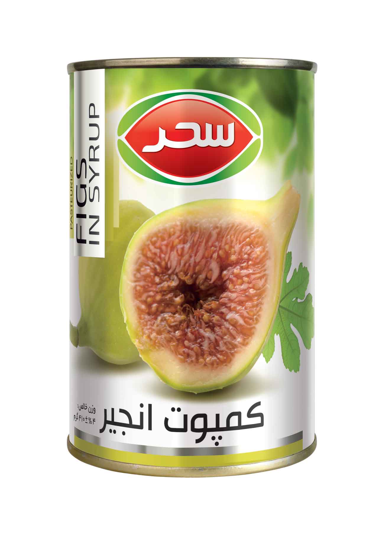  کمپوت انجیر قوطی  وزن خالص 410 گرم