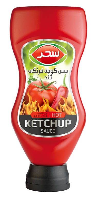 سس گوجه فرنگی تند وزن خالص 610 گرم 