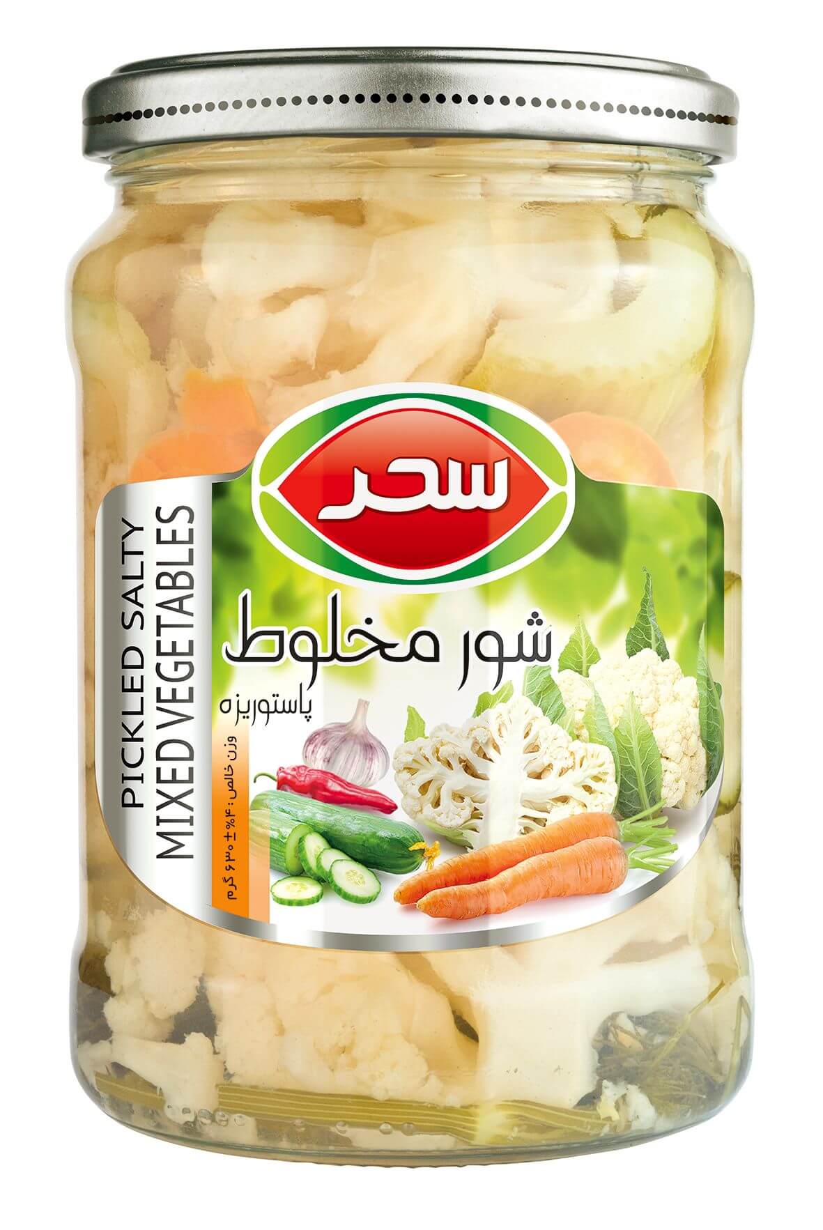 شور مخلوط شیشه وزن خالص 630 گرم